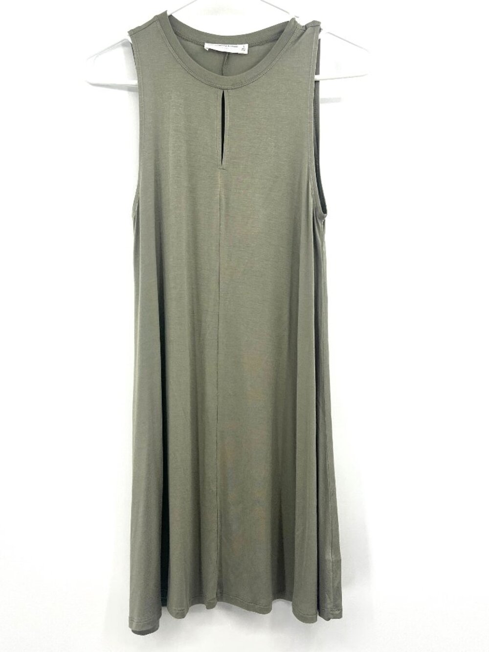Double Zero Green Sleeveless Tank Dress Women's Small